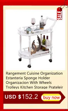 Полка Estanteria Etagere Range Utensilio De Cozinha губка держатель домашняя кухонная для хранения Органайзер с колесами