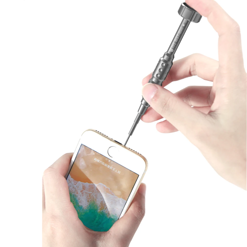 Прецизионная 3D отвертка T1 T2 Torx P2 0,8 Pentalobe Y 0,6 Tri Wing M2.5 1,5 Phillips для iPhone huawei Oneplus ремонт ноутбуков