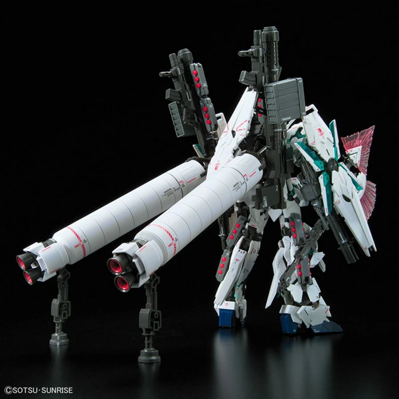 Bandai RG 30 1/144 полностью оборудованный полный панцири полный армированный Единорог зеленый Скелет Пробуждение ПВХ персонаж Модель Детская кукла