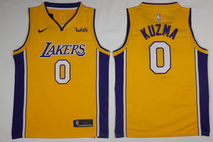 Бежевый LeBron James Lonzo Ball Кайл Kuzma Brandon Ingram Kobe Bryant баскетбольные майки - Цвет: Бежевый