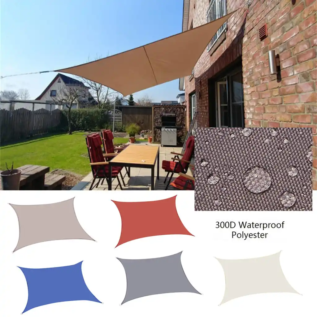 Waterproof Sun Shade Sail Uv Patio Utdoor Canopy Garden Patio Pool Shade Sail Awning Camping Shade Aliexpress