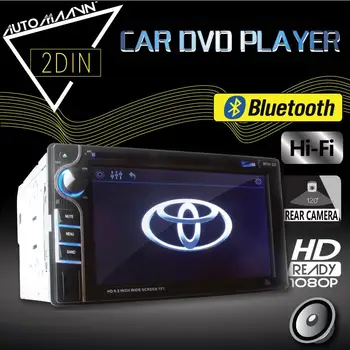 

DVD Bluetooth Player Car slot Double din port USB Sd Receiver with