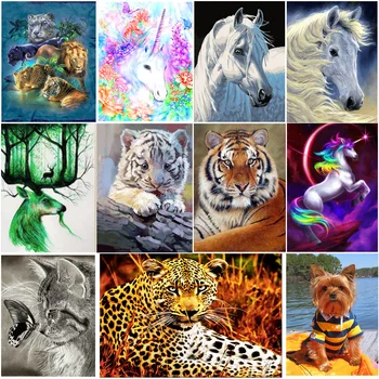 

Pintura redonda de diamante 5D 5D DIY Kit de punto de cruz patrón de mosaico pinturas decorativas para hogar recién llegados