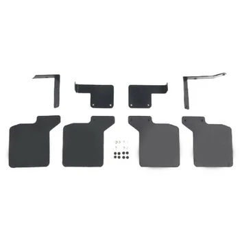 

AM05-for TRX4 Mud Flaps Front & Rear Rubber Fender for 1/10 RC Crawler Car Traxxas TRX-4 Defender 82056-4 Simulation Upgrade Acc