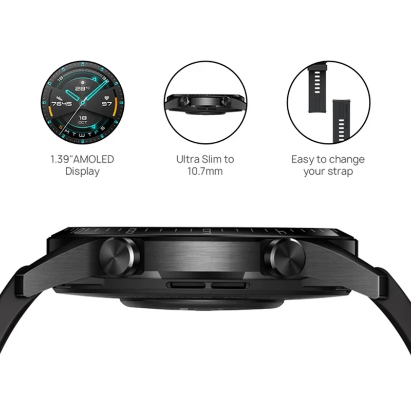 HUAWEI Smart Watch GT 2 46mm Blood Oxygen