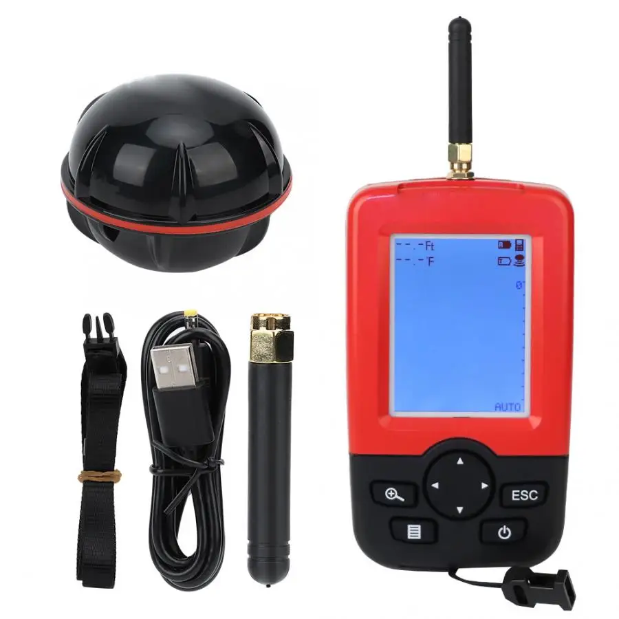 

Portable Wireless Rechargeable Fish Finder Fishfinder Sonar Sensor Fishing Lure for Sounder For Fishing Accessories