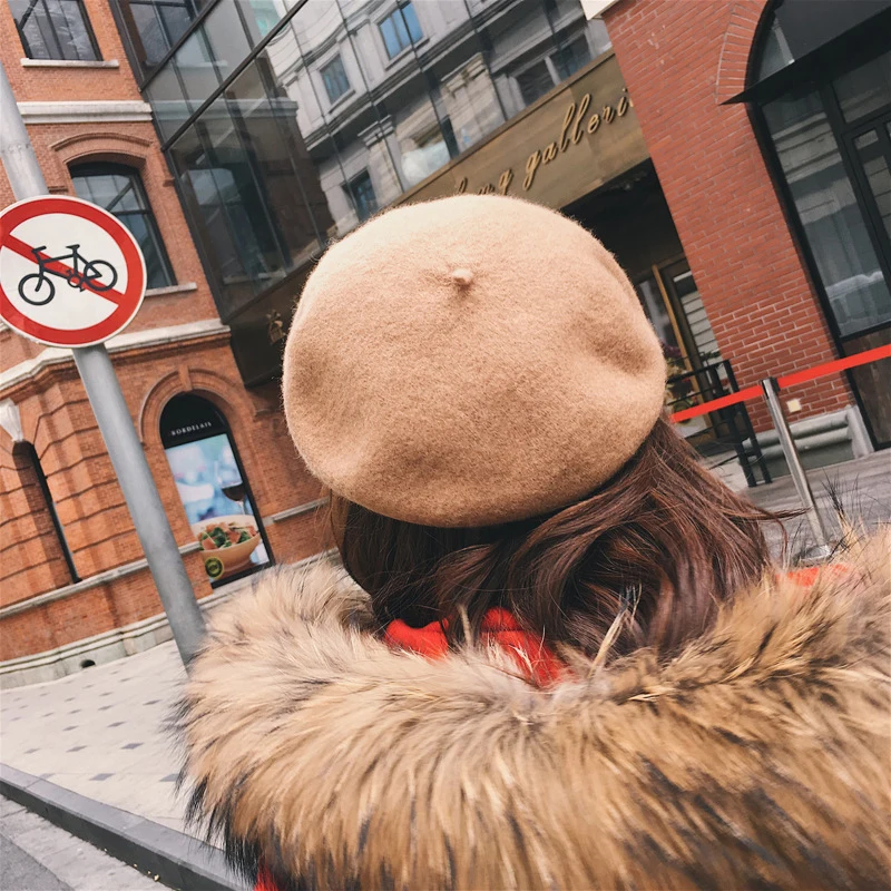 Women Wool Beret Hat beret hat,woolen beret