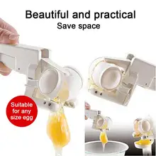 Criatividade ovo casca cracker fácil separador handheld egg opener egg disjuntor cozinha gadget ferramenta com seguro de separação rápida ovos