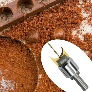 

Woodworking Drill Bits set Carving Cutting Mill For ball shape Beads maker Handle 16pcs Shaping