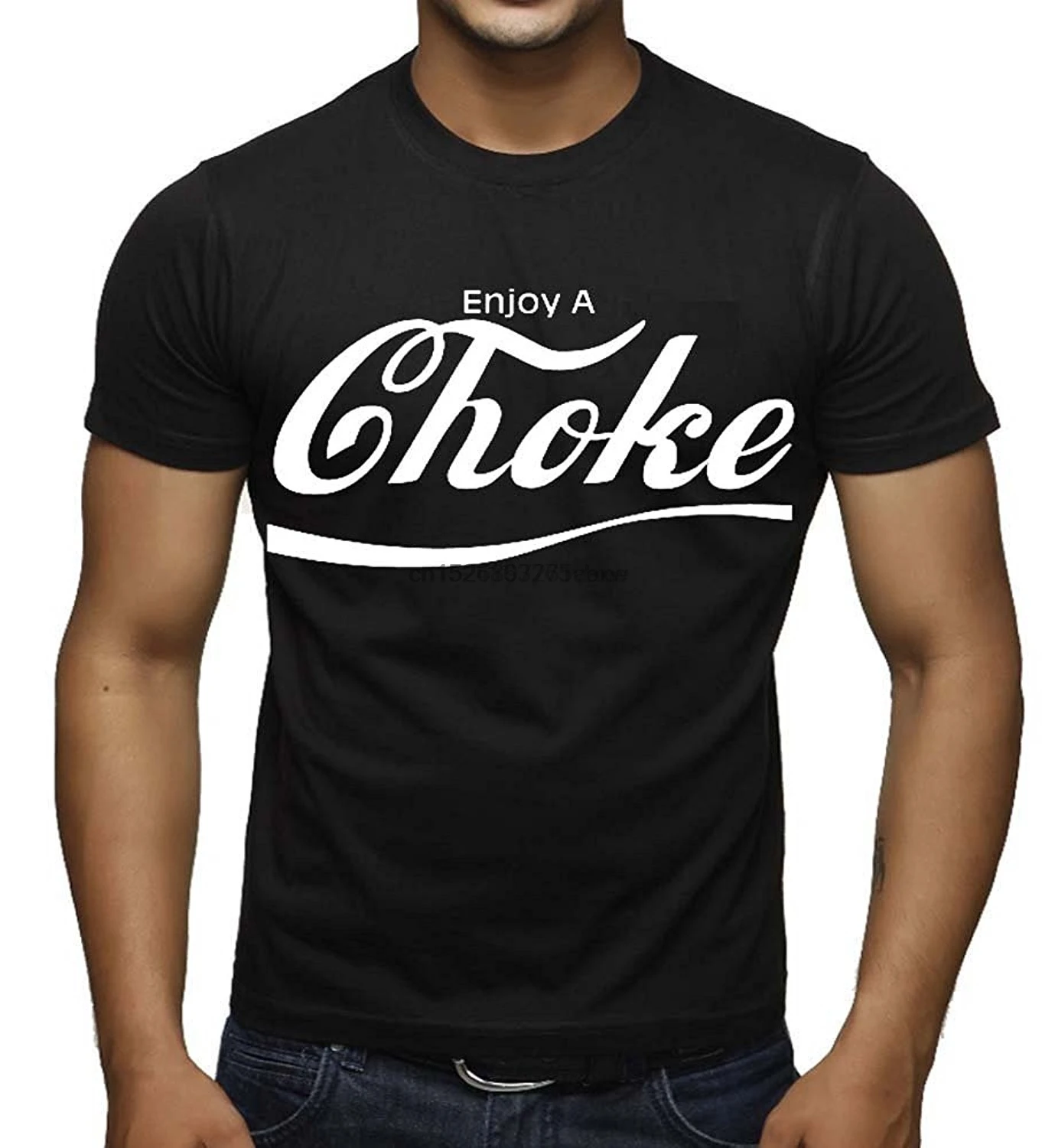 Interstate Apparel inc. Enjoy A Choke BJJMMA футболка для тренировок Black XS-3XL |