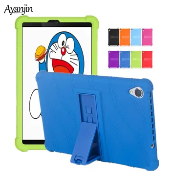 

Soft Silicone Tablet Case For Lenovo TAB M8 FHD TB-8705F TB-8705N Tab M8 HD TB-8505F TB-8505X TB-8505I Stand Cover+Film+Stylus