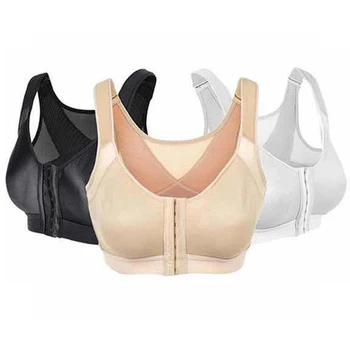 

Posture Corrector Lift Up Bra Women Shockproof Sports Support Fitness Vest Bras Breathable Underwear Cross Back Corset Bra