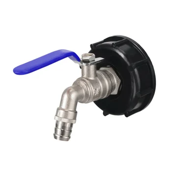 

Kitchen Tank tap Adapter Watering With Drain Valve Ball Valve Rainwater
