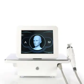 

2 in 1 Gold RF Microcrystal Multi-kinetic Energy Beauty Instrument Face wrikle removal/slimming beauty machine