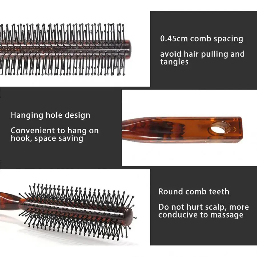 Hair Comb Professional Comb Anti-Static Scalp Massage Nylon Needle Comb Hairdressing Styling Tool Comb