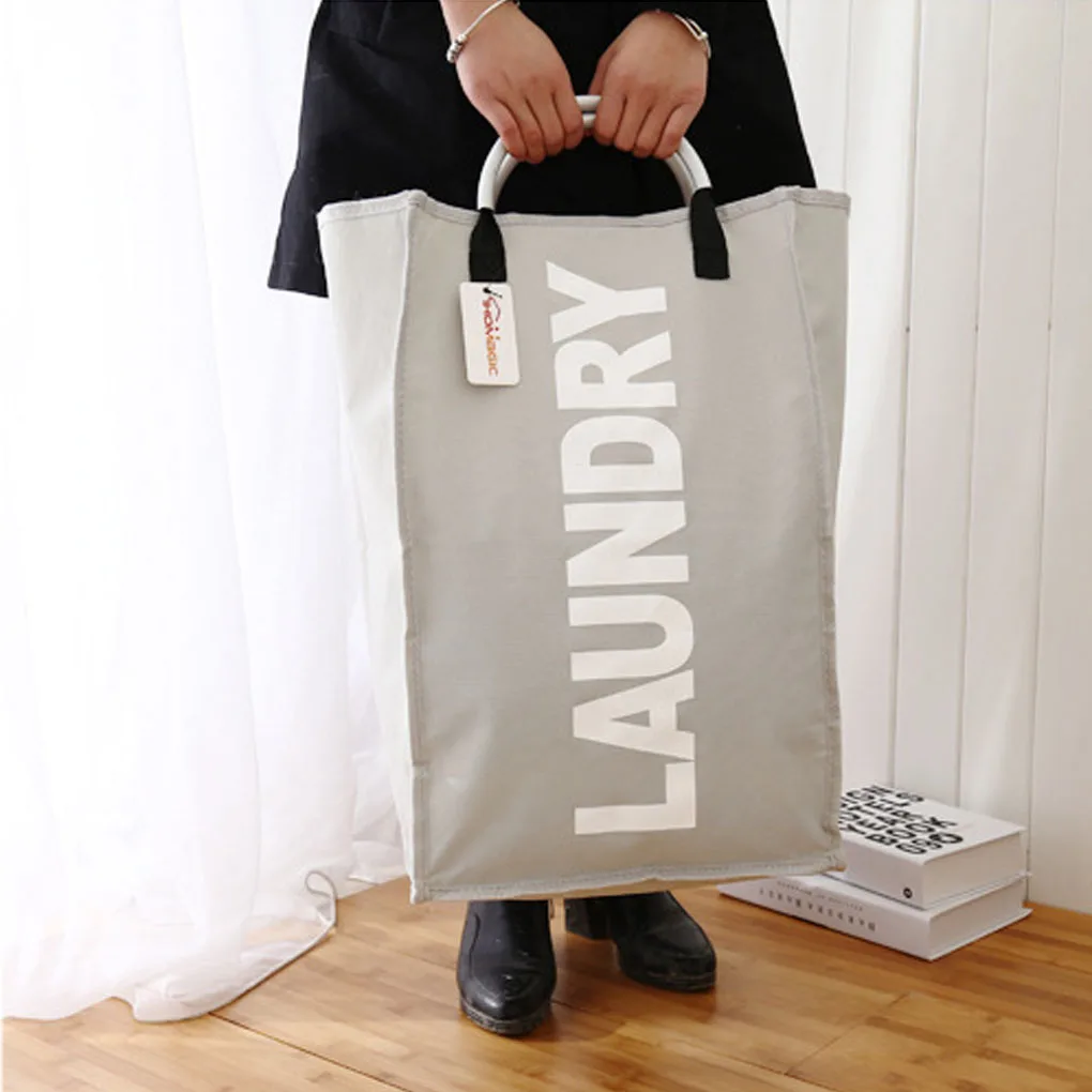 Складная корзина для грязного белья большая сортировки сумка грязной одежды из