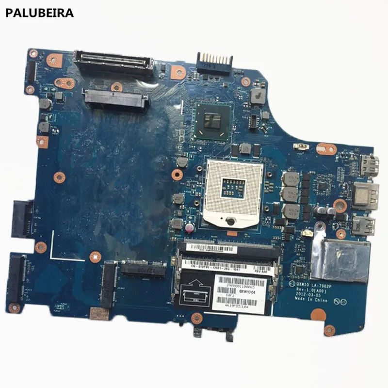 PALUBEIRA для Dell E5530 Материнская плата ноутбука CN-0X3WPH 0X3WPH X3WPH QXW10 LA-7902P HM76 хорошо работает