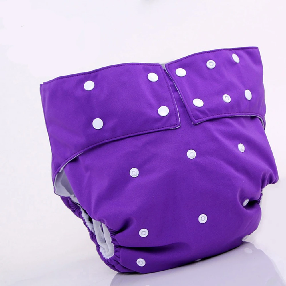 Adult Cloth Diaper 6 Sets for Teenager Reusable Incontinence Pants Working with Nappy Inserts