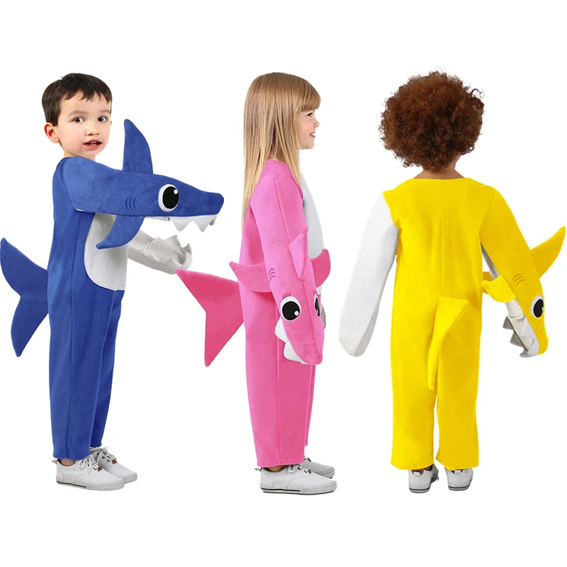 Children Animals Arm Finger Shark Costume Kids Boys Girls Jumpsuit Halloween Costumes Cosplay Anime Disfraces Role Play Dress Up Children Animals Arm Finger Shark Costume Kids Boys Girls Jumpsuit Halloween Costumes Cosplay Anime Disfraces Role Play Dress Up