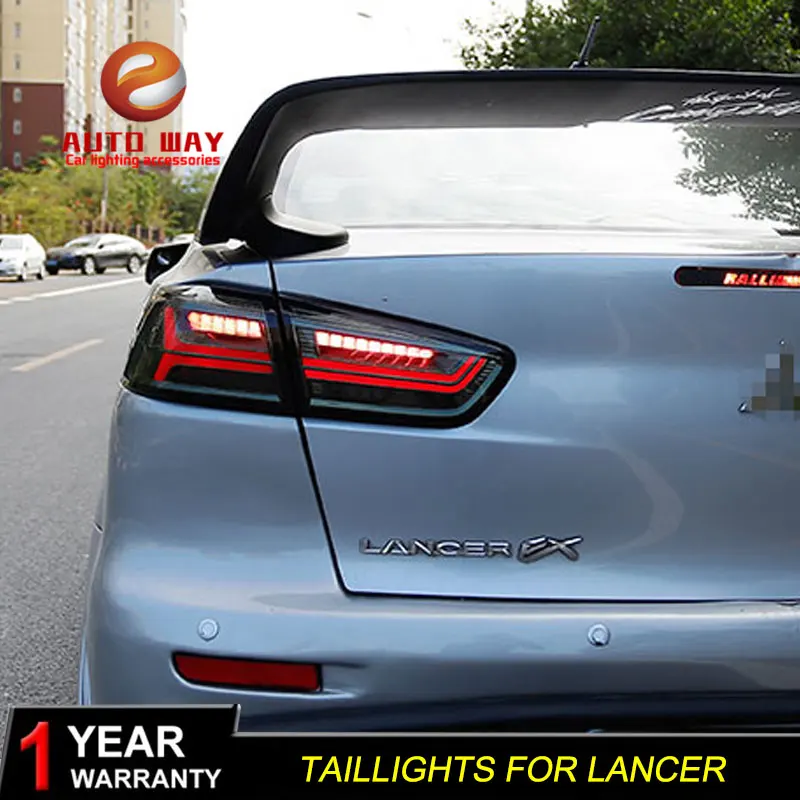 Чехол для автостайлинга Mitsubishi Lancer 2009 2016 задние фонари задний фонарь светодиодная