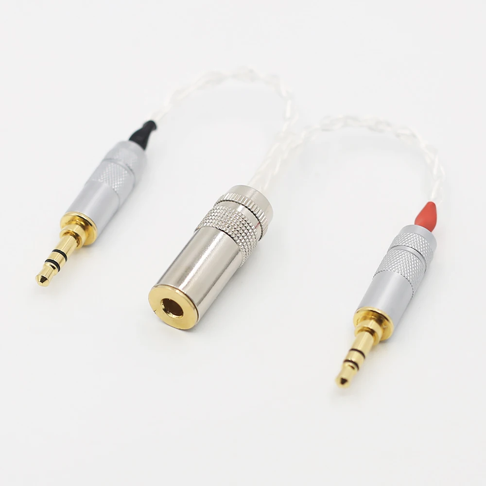Cable Balanceado Hembra Para REPRODUCTOR DE Pono Chapado En Plata 2x3 