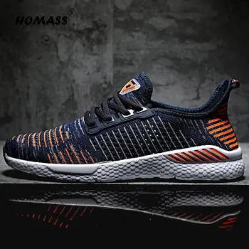 

Summer Men Shoes Lac-up Mesh Men Casual Shoes Lightweight Comfortable Breathable Couple Walking Sneakers Feminino Zapatos