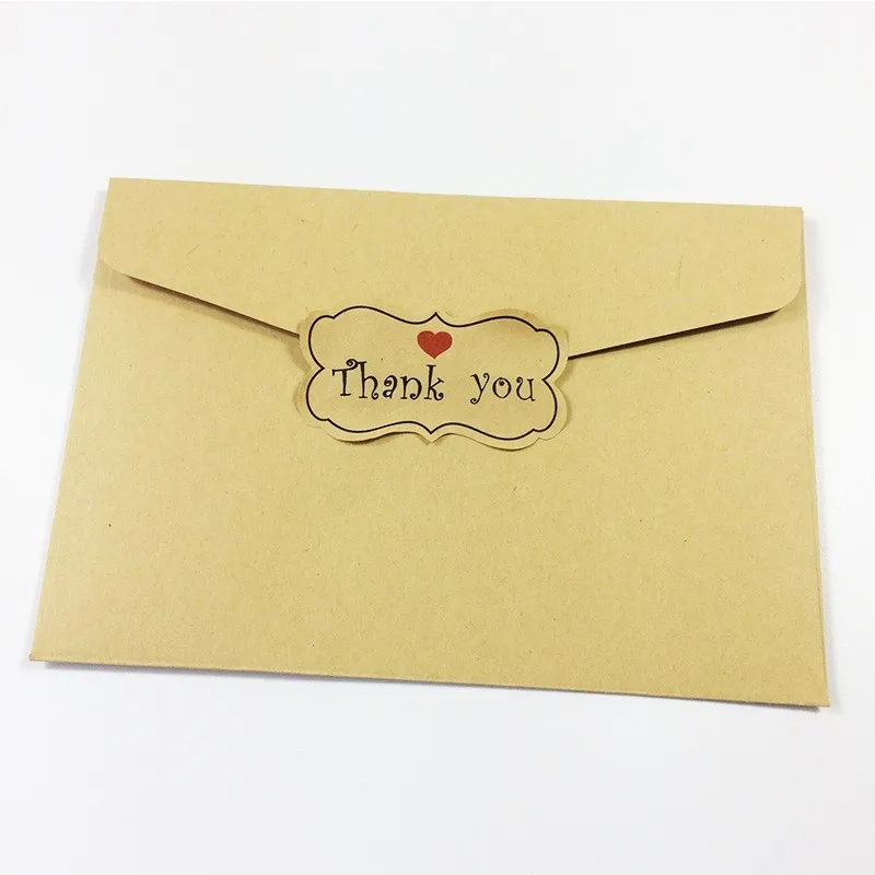 80 шт./лот специальная серия спасибо крафт-клей Подарочная наклейка для выпечки