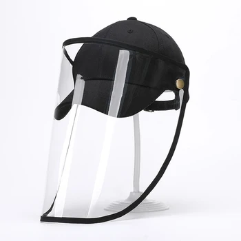 

New Protective isolatio Cap Cotton Baseball Cap Prevent Droplets From Spreading Anti-Fog Removable Protective Hats