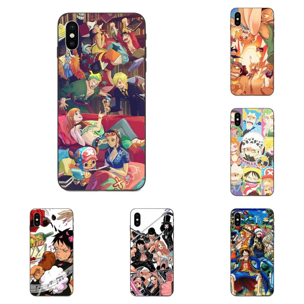 

One Piece Crew Franky Brook Male Chopper For Xiaomi Redmi Note 3 3S 4 4A 4X 5 5A 6 6A 7 7A K20 Plus Pro S2 Y2 Y3
