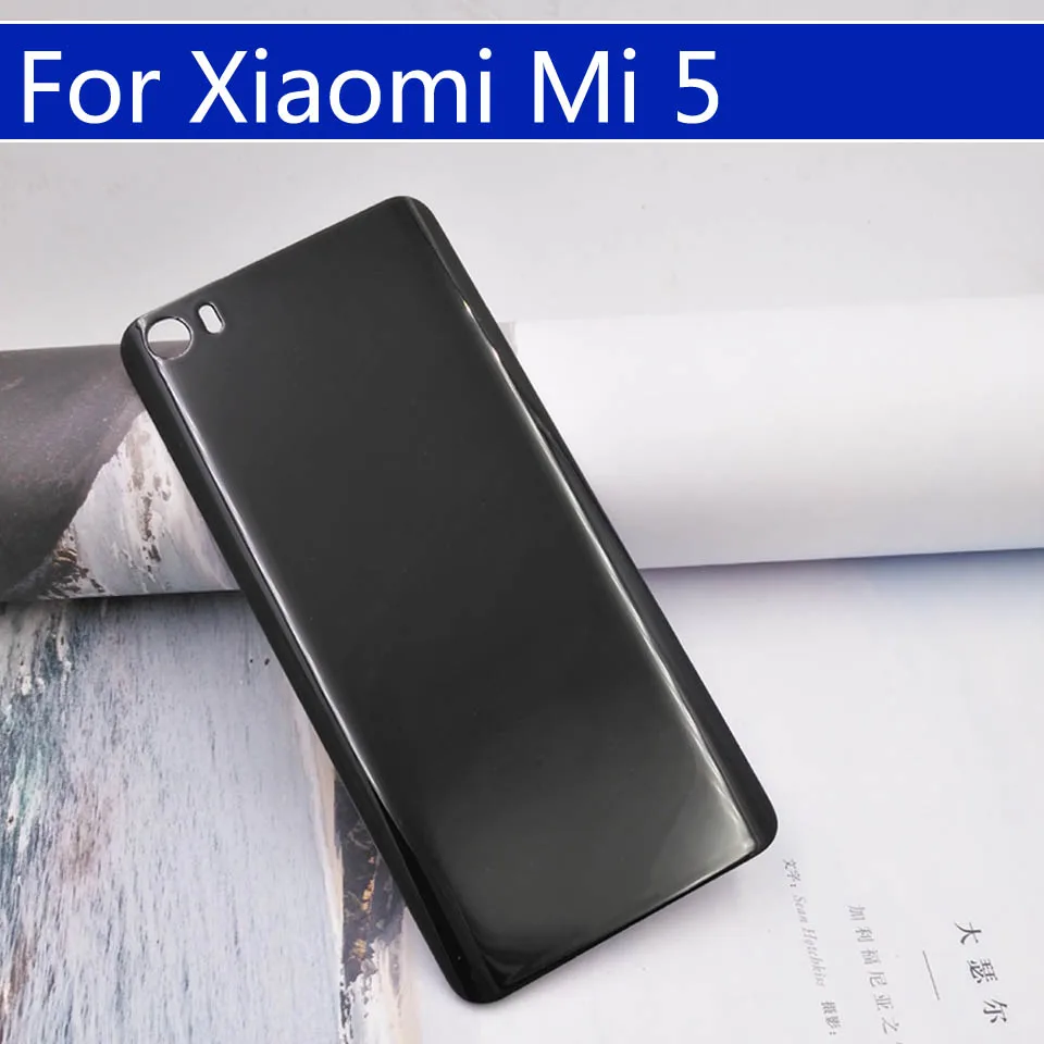 Пластиковая Задняя батарея чехол для Xiaomi MI5 mi 5 M5 задняя крышка батарейного отсека чехол на заднюю крышку корпус замена корпуса