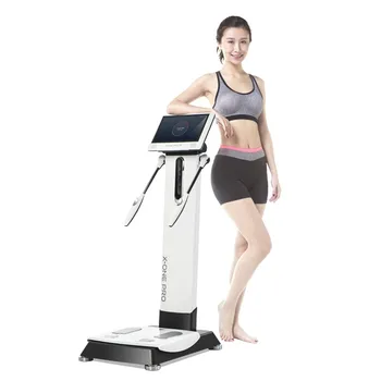 Online 2020 Vertical Auto Body Elements Analysis Manual Weighing Scales Beauty Care Weight Reduce Body Composition Analyzer