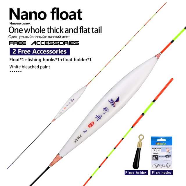 1PC Fresh Water Fishing Floats Carp Preferred Composite Nano Flotador  Bobbers 1-3# Pesca Fishing Accessories Tackles (XN-05) - AliExpress