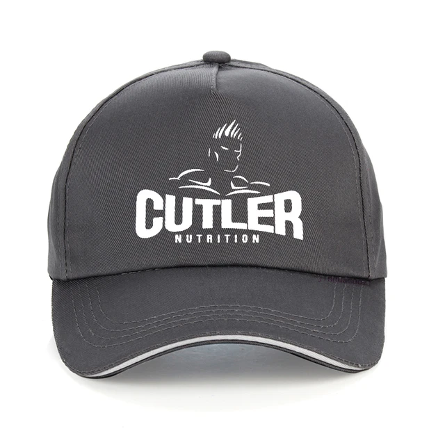 Cutler Muscle Athletic Workout Bodybuilding Baseball Cap Men Indoor activities hip hop cap Cool summer snapback hat gorras gray