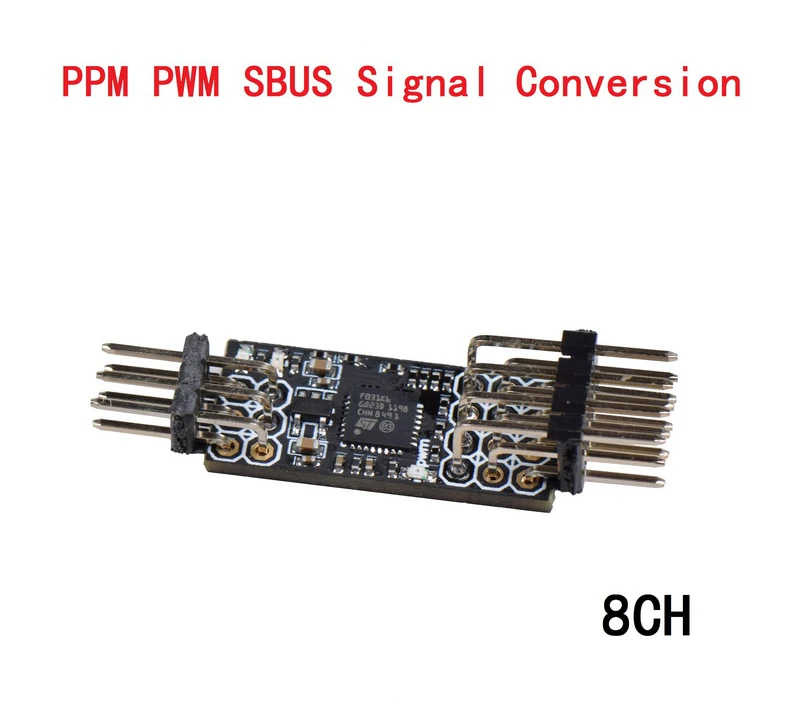 SPP-S SBUS PPM PWM модуль преобразования сигнала приемник конвертер Поддержка 8ch вход/выход 3,3-20 в части для радиоуправляемого дрона - Цвет: 1PCS
