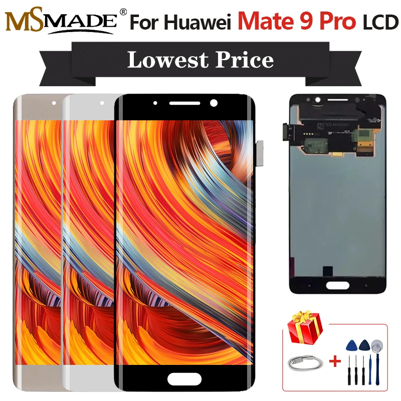 

Original LCD For Huawei Mate 9 Pro LCD Touch Screen Display Digitizer Assembly Parts With Frame For Mate 9 Pro Display 5.5"