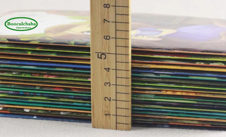 New 20 Books Chinese English Bilingual Mandarin Story Book Classic Fairy Tales Character Han Zi book For Kids Age 0 to 9