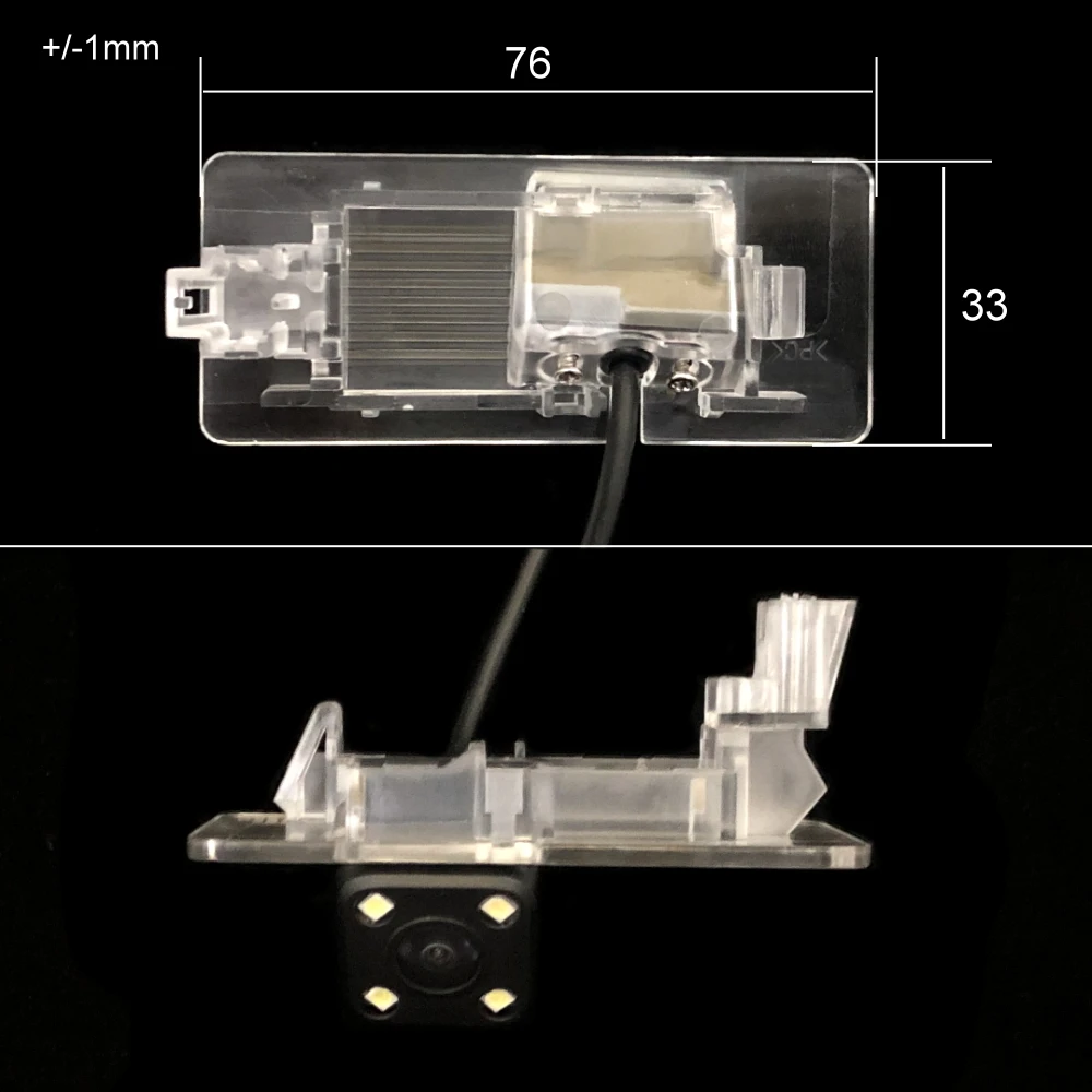 for Volkswagen Jetta Passat Altrack Polo Sharan Tiguan Touareg Golf Car reverse parking rear view camera Fisheye Night Vision (3)