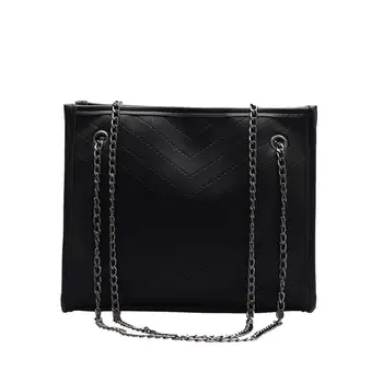 

New Fashion Handbags Multi-function PU Leather Women Shoulder Messenger Bag Simple Large Capacity Shopping Handbags