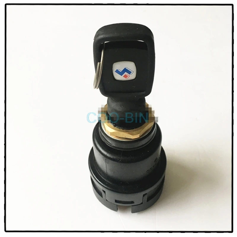 Для Sunward интеллигентая(ый) SWE50/60/70 экскаватор Автомобильный Замок зажигания, включение, старт ключ зажигания Замок зажигания Запчасти для экскаваторов
