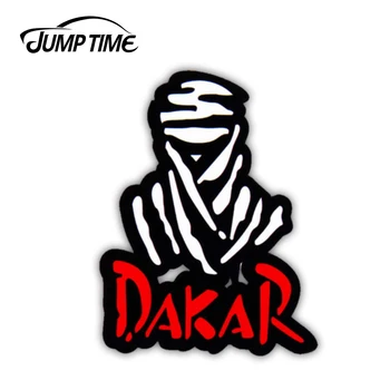 

Jump Time 13cm x 10cm for Dakar Rally Auto Moto Racing Anime Funny Car Stickers JDM Vinyl Car Wrap Bumper Trunk Truck Graphics