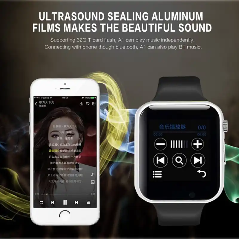 a1 smart watch waterproof