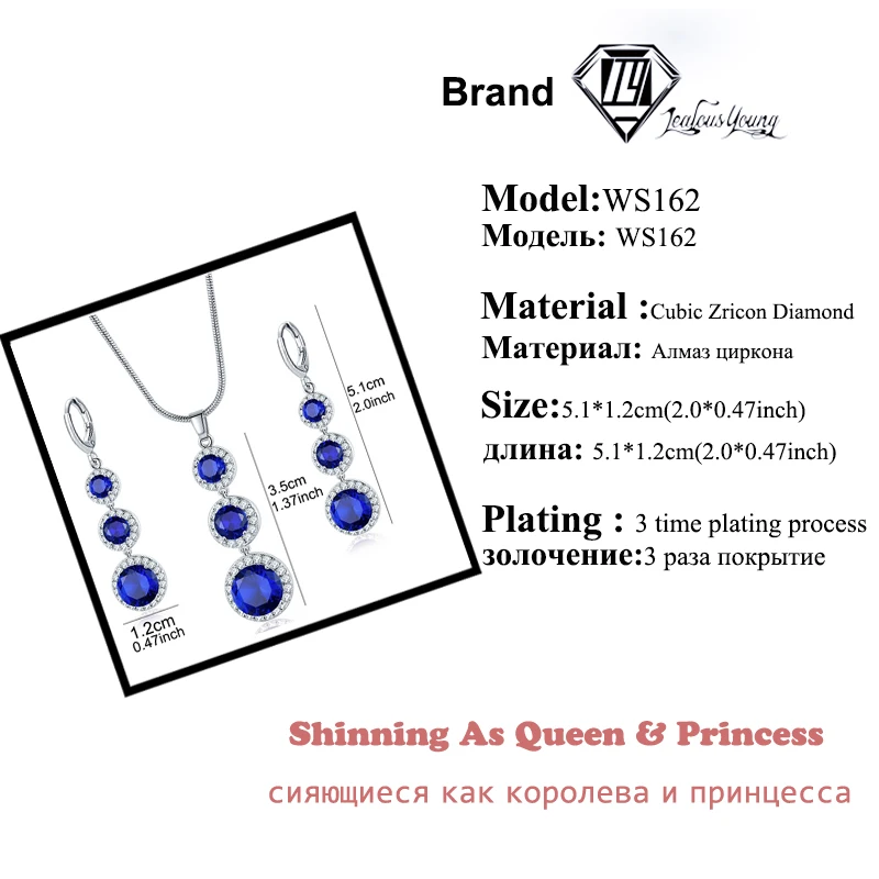 Роскошные длинные серьги, ожерелье, женские свадебные ювелирные наборы с круглым цирконием, индийский свадебный ювелирный набор, вечерние ювелирные изделия, подарок