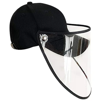 

Hot Summer Anti-Fog Saliva Protective Cap Baseball Cap Face Mask Sun Protection Sun Hat