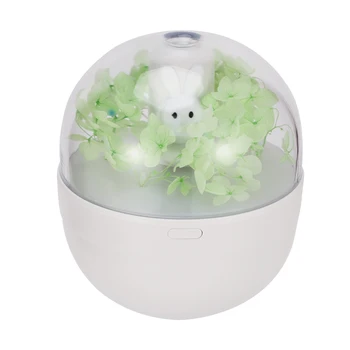 

Battery Air Humidifier 220ML Rabbit Diffuser Rechargeable Humidification USB Aroma Essential Oil Diffuser Cool Mist Maker Fogger