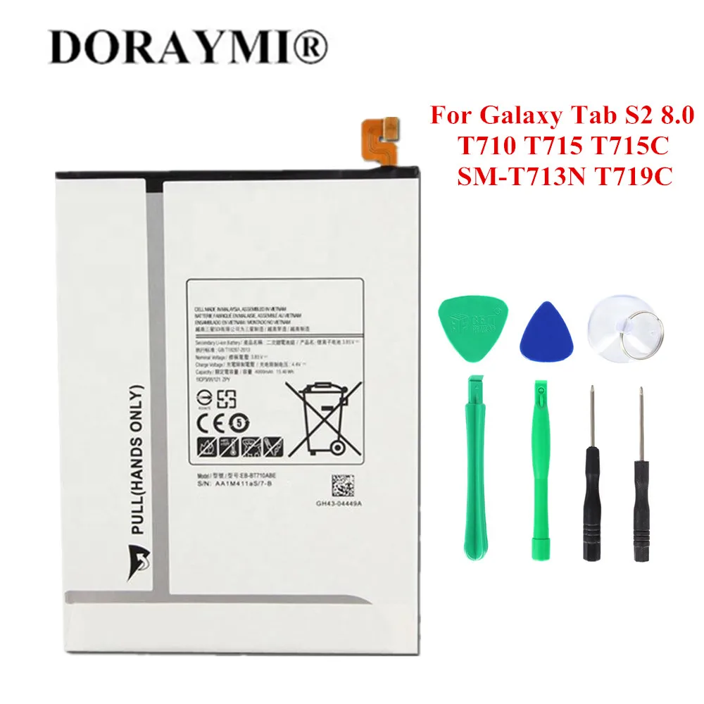 Original 4000mAh EB BT710ABA EB BT710ABE Tablet Battery for Samsung