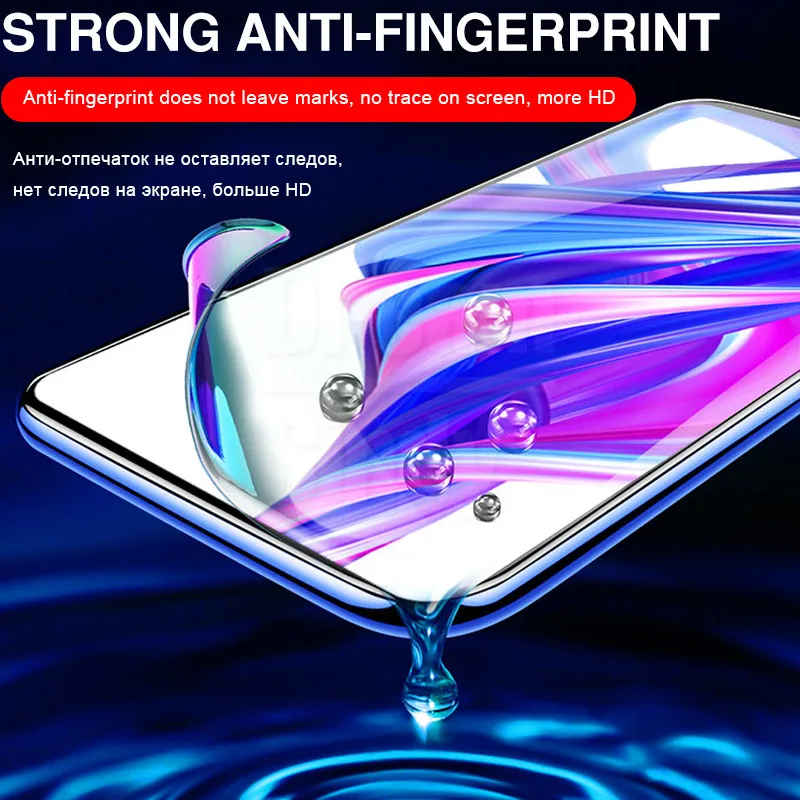 20D полностью Защитная Гидрогелевая пленка для huawei Honor 8x8 9 10 Lite 20 Pro 7a 7c Защитная пленка для экрана Гидрогелевая пленка