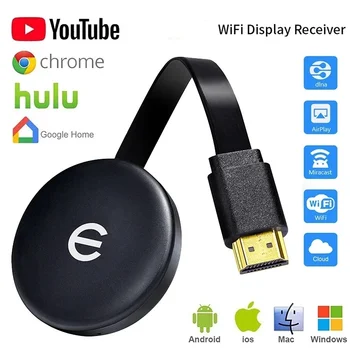 

C13 TV Stick for Chromecast 3 for YouTube WiFi Display HDMI Wireless Dongle Miracast Airplay for Google Home Chrome