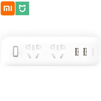 

Xiaomi Mijia Wireless Socket Converter 2 USB Fast Charging Adapter Stable and Protable Mi Wall Plug Extension for Household