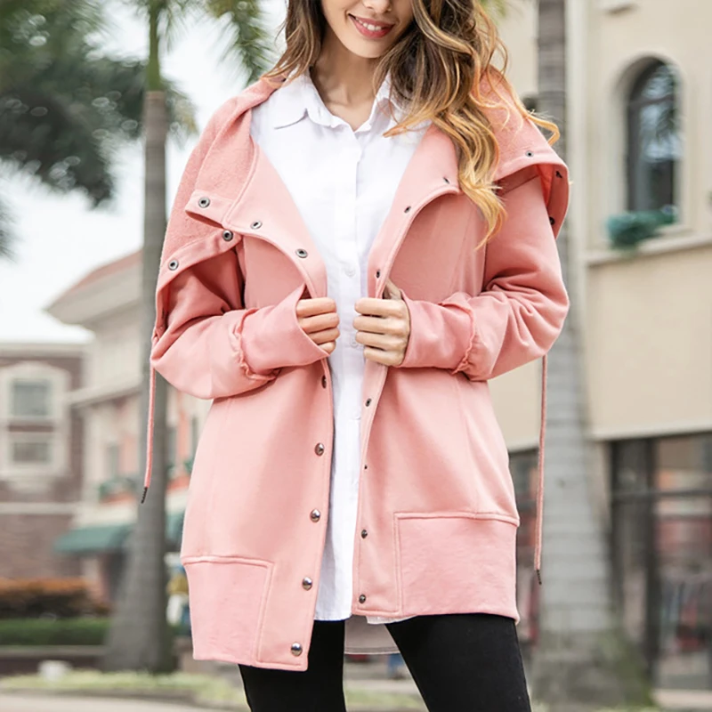 

Nursing Sweatshirt Maternity Clothing Autumn Winter Plus Size Pregnancy Women Jackets Long Loose Knitting Clothing
