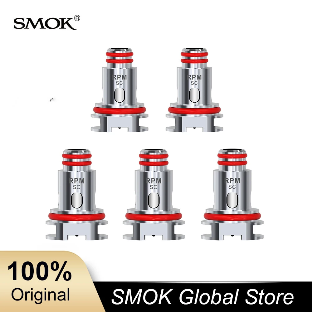 SMOK RPM80 катушка 0 4 Ом RGC 6/0 8/1/1/Ом об/мин сетка Тройная кварцевая SC DC головка для Smok Pro